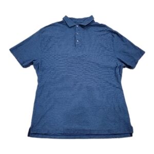 Rodd‎ & Gunn blue subtle strip 100% Cotton short sleeve polo shirt size XXL